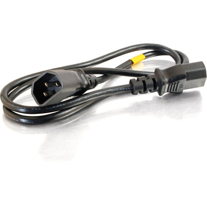 C2G 4ft Power Extension Cord - 18 AWG - IEC320C14 to IEC320C13