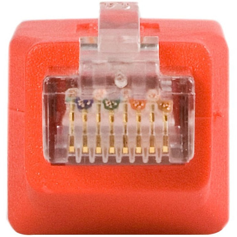 StarTech.com Crossover adapter - RJ-45 (M) - RJ-45 (F) - Gigabit - ( CAT 6 ) - red
