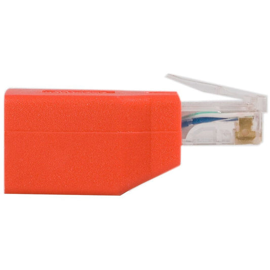 StarTech.com Crossover adapter - RJ-45 (M) - RJ-45 (F) - Gigabit - ( CAT 6 ) - red