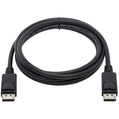Tripp Lite DisplayPort Cable with Latching Connectors 4K 60 Hz (M/M) Black 6 ft. (1.83 m)