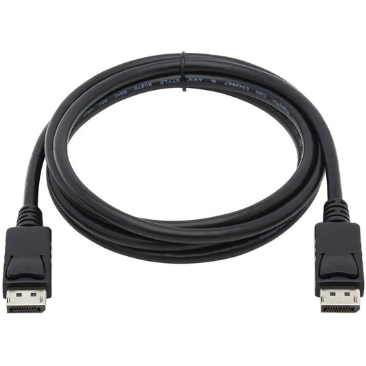 Tripp Lite DisplayPort Cable with Latching Connectors 4K 60 Hz (M/M) Black 10 ft. (3.05 m)