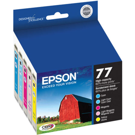 Epson Claria T077920-S High Capacity Ink Cartridge