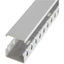 StarTech.com 2in x 1in Open Slot Wiring Cable Raceway Duct with Cover - Open Slot - Cable raceway - gray - 1.7 m