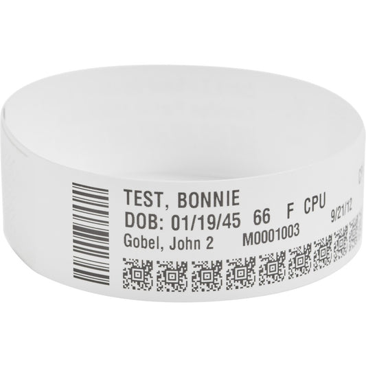 6PK ZBAND DT WHITE WRISTBANDS  