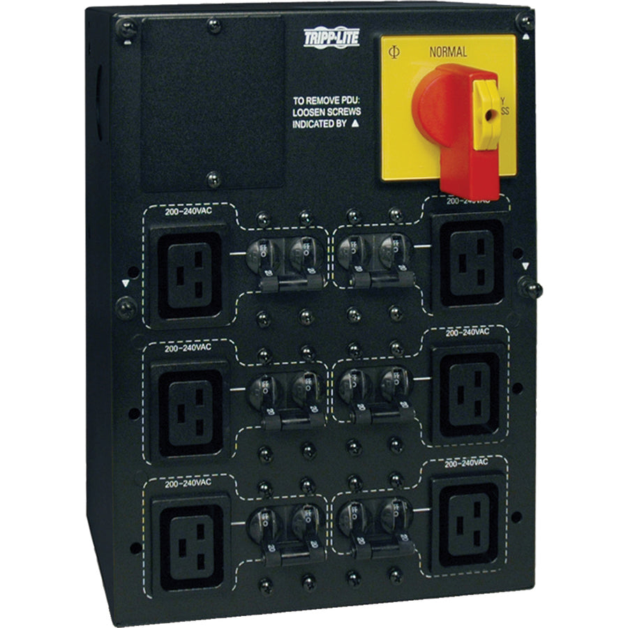 Tripp Lite Detachable PDU option with IEC output connections for compatible SmartOnline UPS Systems