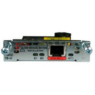 Cisco 1-Port ISDN BRI U interface High-Speed WAN Interface Card