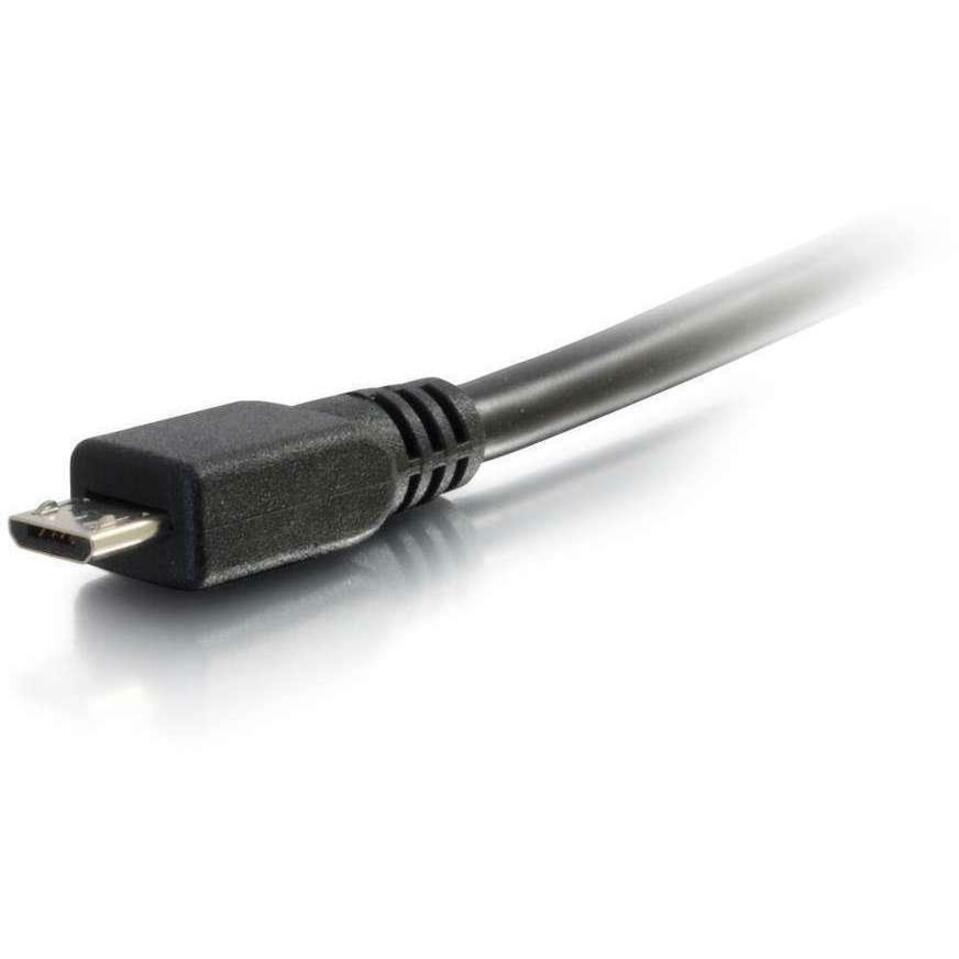 C2G 2m (6ft) USB Cable - USB A to USB Micro B - M/M