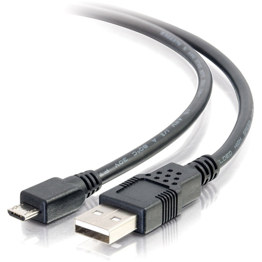 C2G 1m USB Charging Cable - USB A to Micro-B - USB Phone Cable M/M 3ft