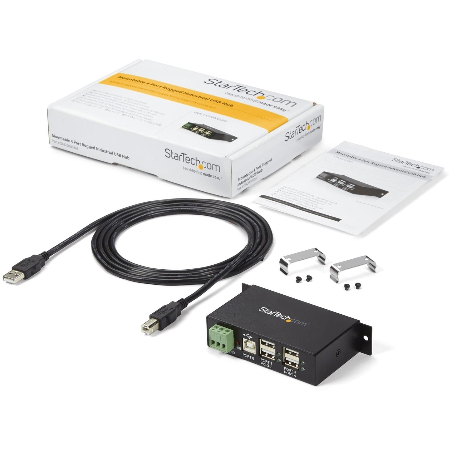 StarTech.com 4-Port USB 2.0 Hub