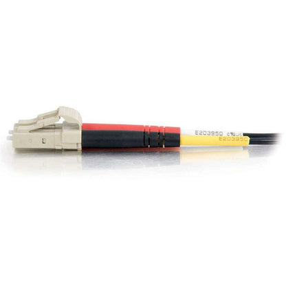 C2G-3m LC-LC 62.5/125 OM1 Duplex Multimode PVC Fiber Optic Cable - Black