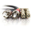 C2G 3m LC-ST 62.5/125 OM1 Duplex Multimode PVC Fiber Optic Cable - Black