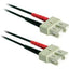 C2G-10m SC-SC 62.5/125 OM1 Duplex Multimode PVC Fiber Optic Cable - Black