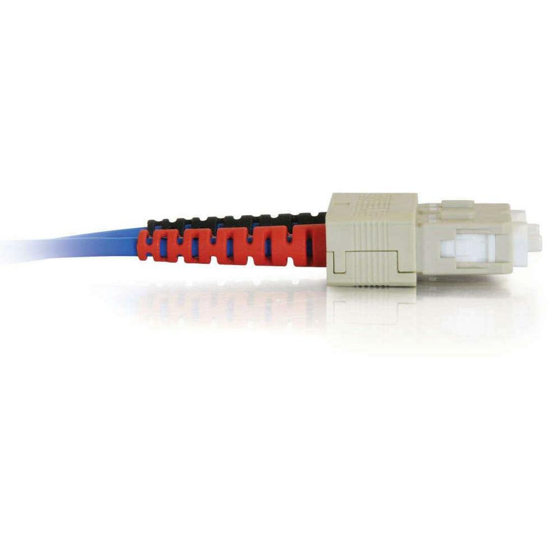 C2G-3m SC-SC 62.5/125 OM1 Duplex Multimode PVC Fiber Optic Cable - Blue