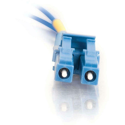 C2G-5m LC-LC 9/125 OS1 Duplex Singlemode PVC Fiber Optic Cable - Blue
