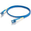C2G-5m LC-LC 9/125 OS1 Duplex Singlemode PVC Fiber Optic Cable - Blue