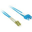 C2G-3m LC-SC 9/125 OS1 Duplex Singlemode Fiber Optic Cable (Plenum-Rated) - Blue