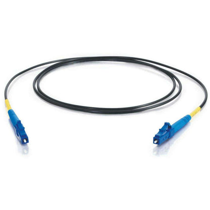 C2G-1m LC-LC 9/125 OS1 Simplex Singlemode PVC Fiber Optic Cable - Black