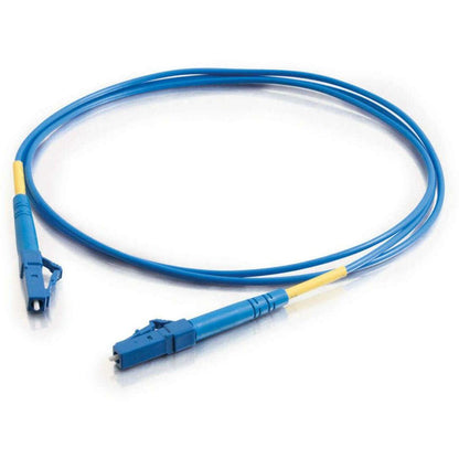 C2G-5m LC-LC 9/125 OS1 Simplex Singlemode Fiber Optic Cable (Plenum-Rated) - Blue