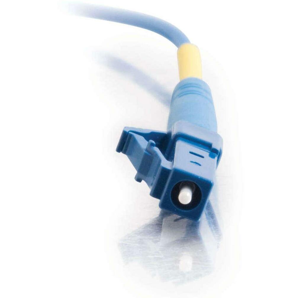C2G-5m LC-LC 9/125 OS1 Simplex Singlemode Fiber Optic Cable (Plenum-Rated) - Blue