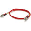 C2G-10m LC-LC 50/125 OM2 Duplex Multimode PVC Fiber Optic Cable - Red