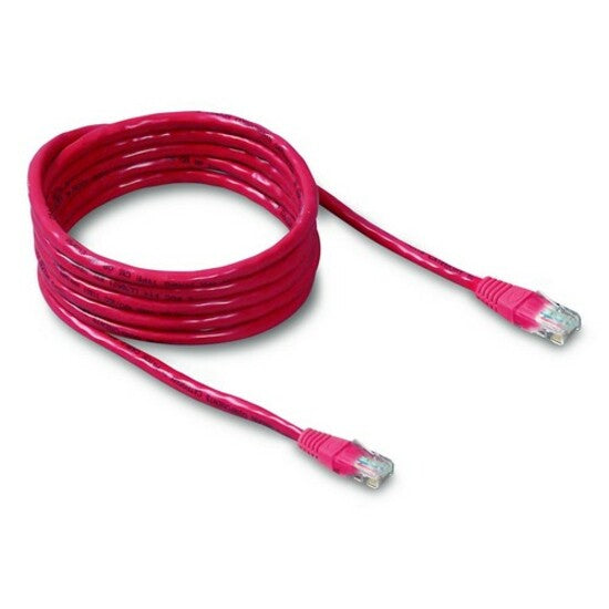 6IN CAT6 RED UTP RJ45 M/M PATCH