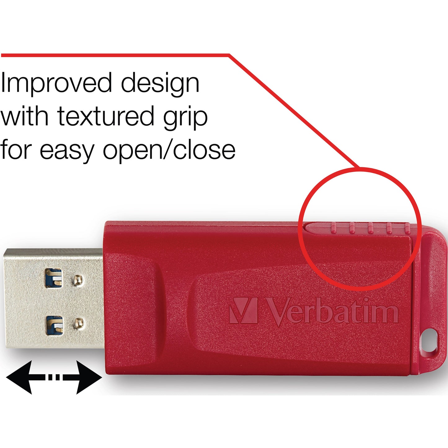32GB Store 'n' Go&reg; USB Flash Drive - Red