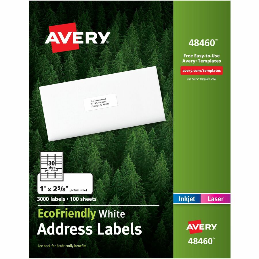 Avery&reg; EcoFriendly Address Labels