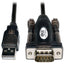 Tripp Lite USB-A to RS232 (DB9) Serial Adapter Cable (M/M) 5 ft. (1.52 m)