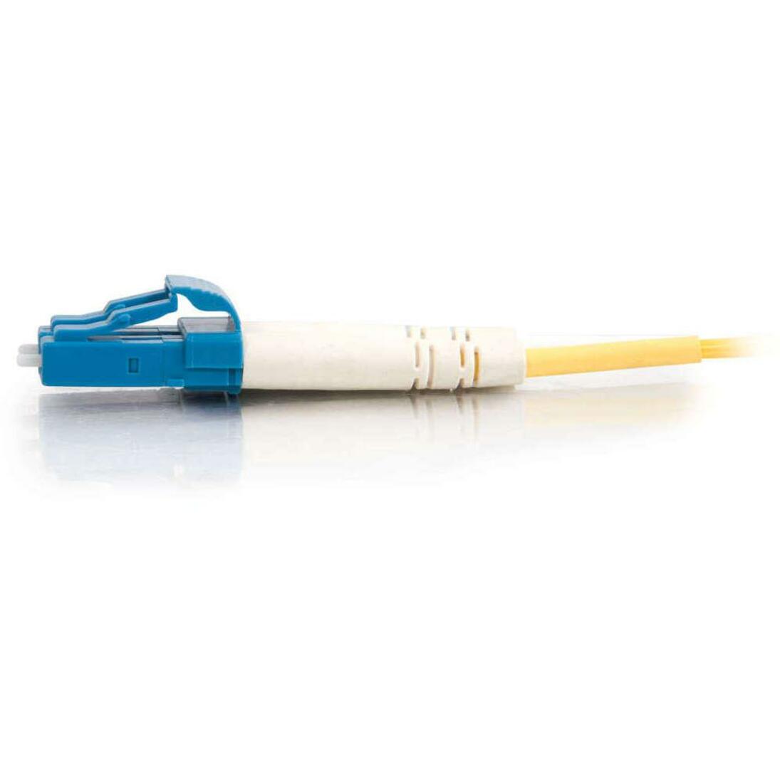 C2G 15m LC-LC 9/125 Duplex Single Mode OS2 Fiber Cable - Yellow - 49ft