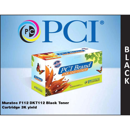 Premium Compatibles Laser Toner Cartridge - Alternative for Muratec DKT112 - Black - 1 / Each