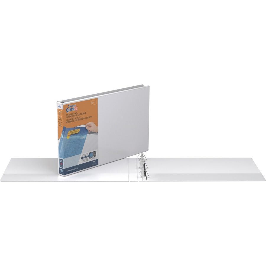 QuickFit D-ring Ledger Binder