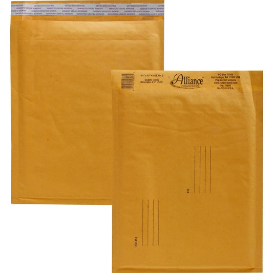 Alliance Rubber Kraft Bubble Mailers