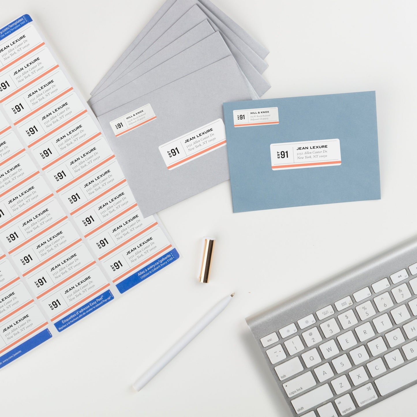 Avery&reg; Repositionable Address Labels