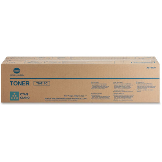 Konica Minolta TN-611C Original Toner Cartridge