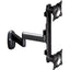 Chief Dual Display Arm Wall Mount - For Flat Panel Displays - Black