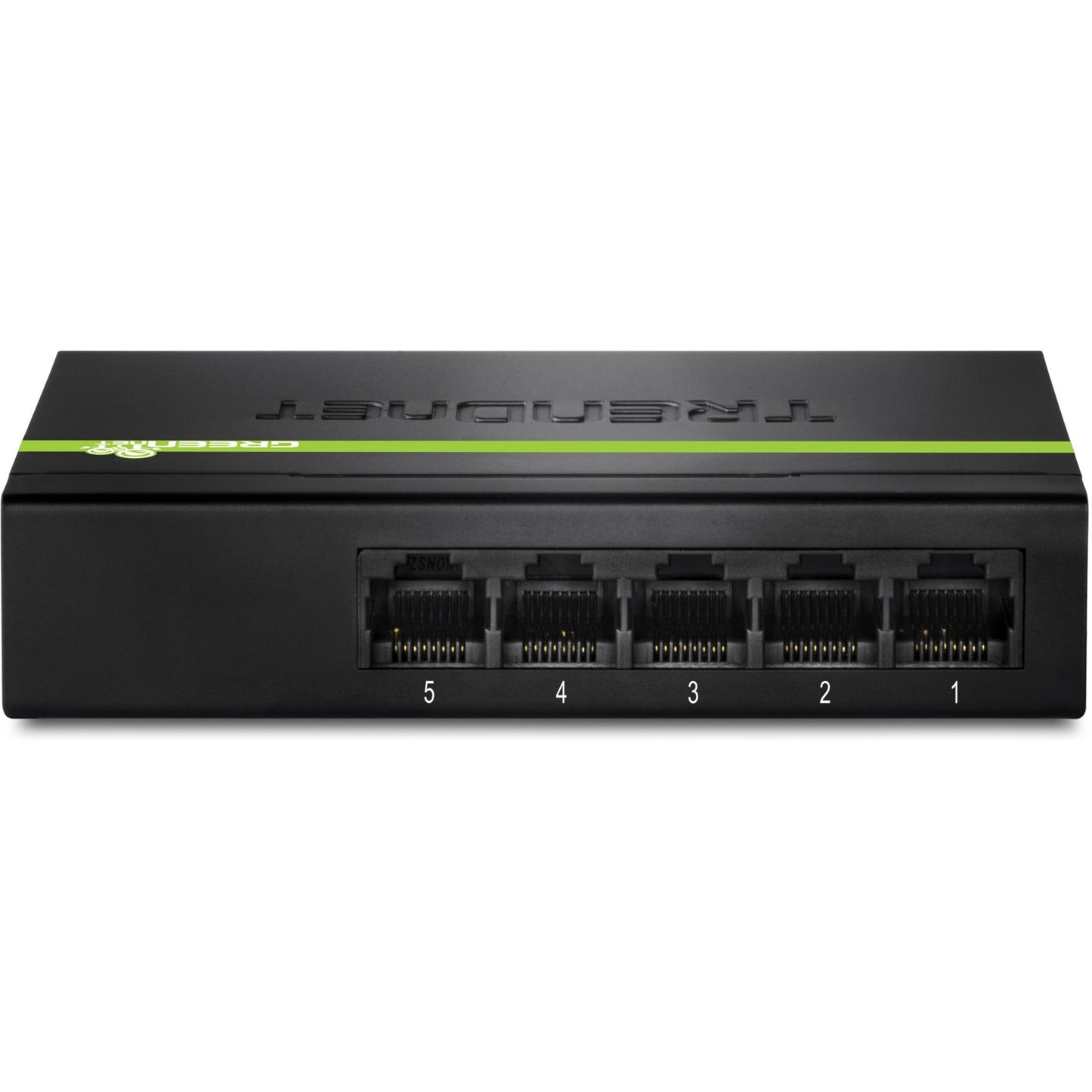 TRENDnet 5-Port Unmanaged Gigabit GREENnet Desktop Metal Switch Ethernet-Network Switch 5 x Gigabit Ports Fanless 10 Gbps Switching Fabric Lifetime Protection Black TEG-S50g