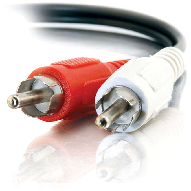 C2G 6ft Value Series RCA Stereo Audio Extension Cable