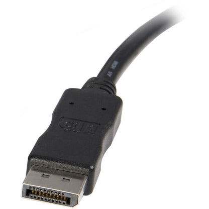 StarTech.com 10ft (3m) DisplayPort to DVI Cable DisplayPort to DVI-D Adapter/Converter Cable 1080p Video DP 1.2 to DVI Monitor Cable