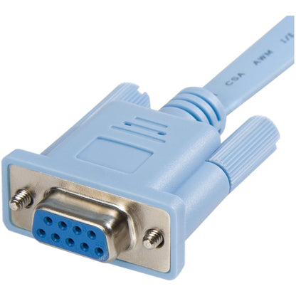 StarTech.com Cisco console router cable - RJ45 (m) - DB9 (f) - 6 ft