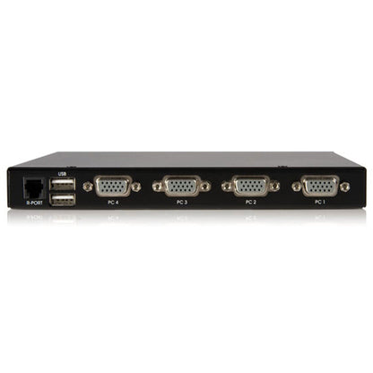 StarTech.com 4 Port USB VGA IP KVM Switch with Virtual Media