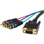 StarTech.com Cable adapter - RCA breakout - HD15 (m) - component (f) - 3 ft