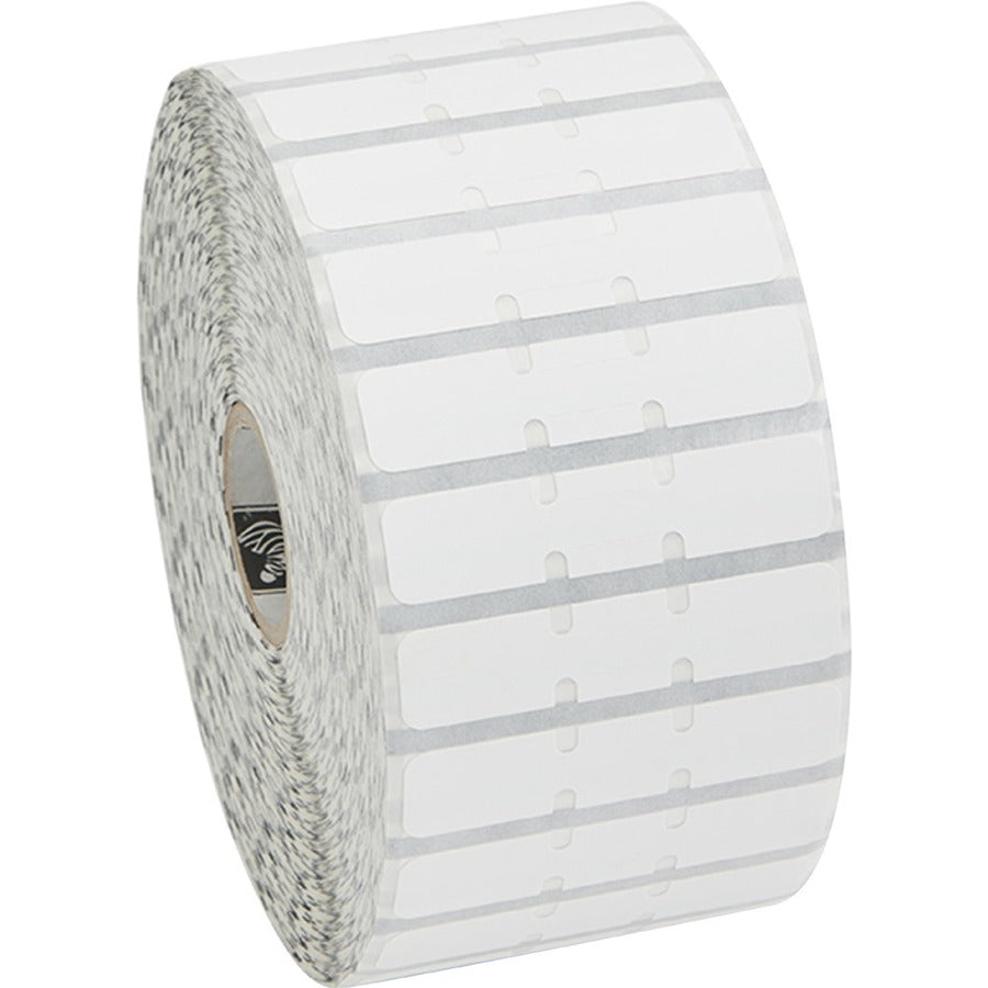 Zebra Label Polypropylene 2.2 x 0.5in Direct Thermal Zebra 8000D Jewelry 1in core