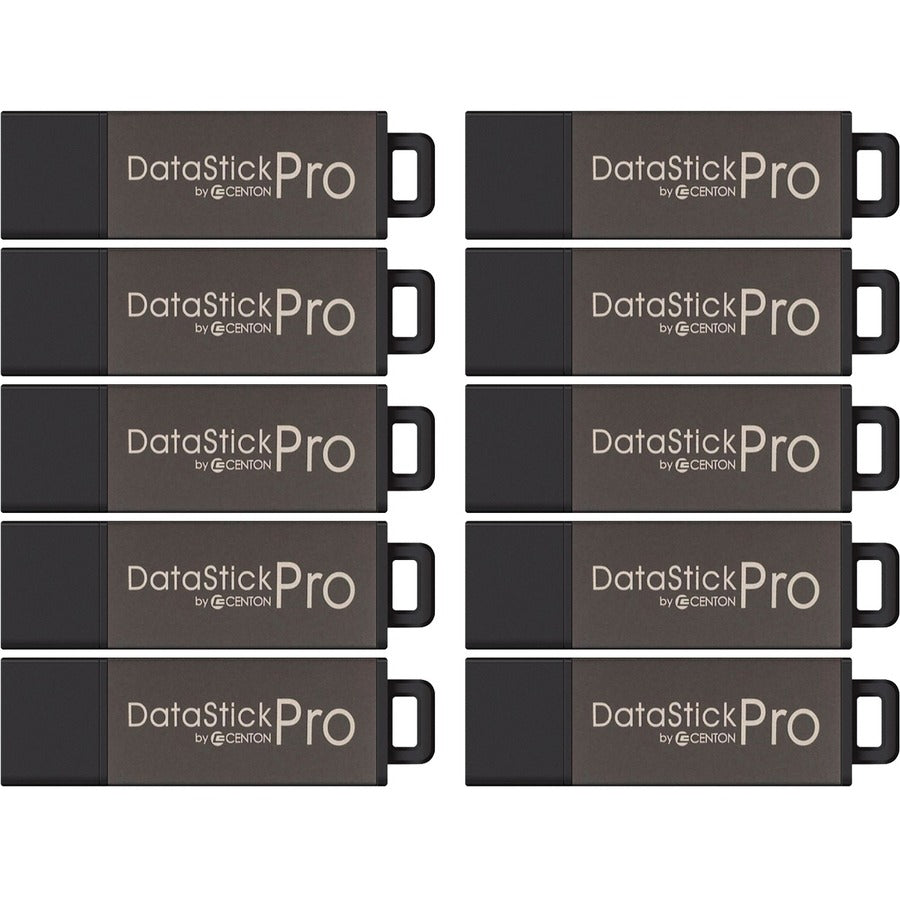 Centon 8GB DataStick Pro USB 2.0 Flash Drive - 10 Pack