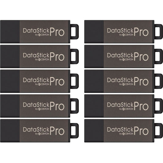 Centon 8GB DataStick Pro USB 2.0 Flash Drive - 10 Pack