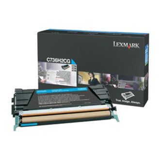 Lexmark Cyan High Yield Toner Cartridge