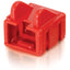 C2G RJ45 Patch Cord Boot - Red - 25pk