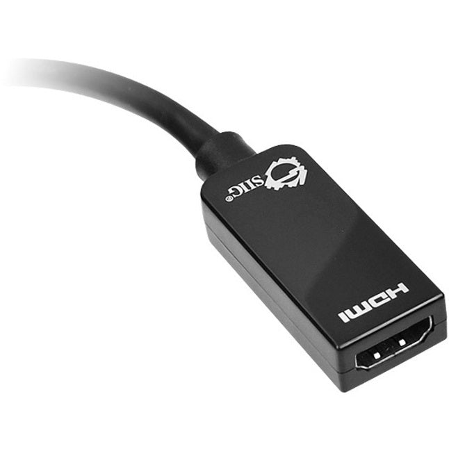 SIIG DisplayPort to HDMI Adapter