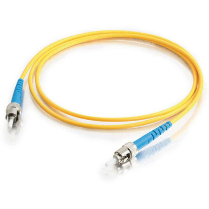 C2G 20m ST-ST 9/125 OS1 Simplex Singlemode PVC Fiber Optic Cable - Yellow