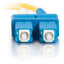 C2G-15m SC-SC 9/125 OS1 Duplex Singlemode Fiber Optic Cable (Plenum-Rated) - Yellow