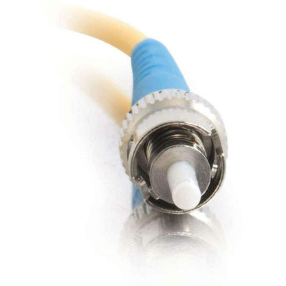 C2G-6m ST-ST 9/125 OS1 Simplex Singlemode PVC Fiber Optic Cable - Yellow